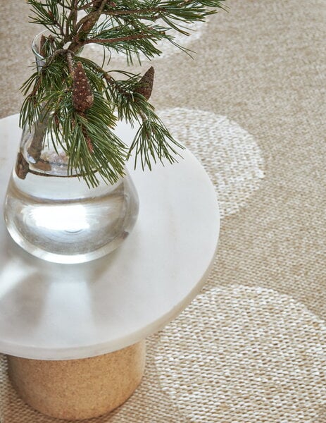 Plastic rugs, Vera 2.0 rug, 70 x 120 cm, beige - beige metallic, Beige