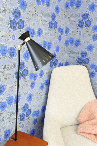 Wallpapers, Kiurujen yö wallpaper, cobalt blue - grey, Blue