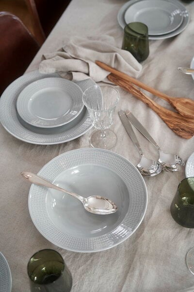 Assiettes, Assiette Swedish Grace, 17 cm, mist, Gris