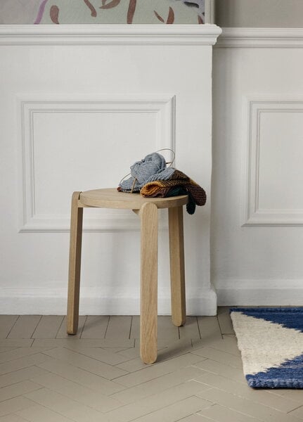 Stools, Nomad stool, oak , Natural