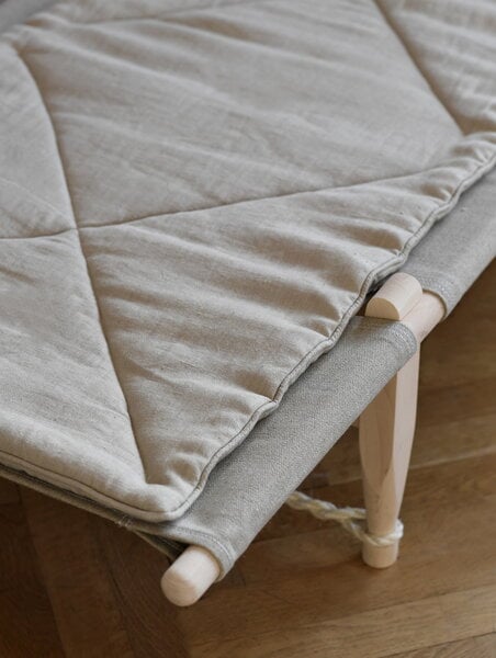 Daybed, Materasso per daybed OGK, lino naturale, Beige