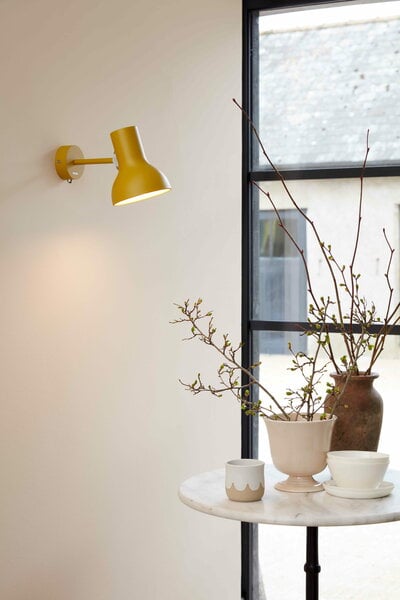 Lampade da parete, Lampada da parete Type 75 Mini, Margaret Howell Edition, yellow , Giallo