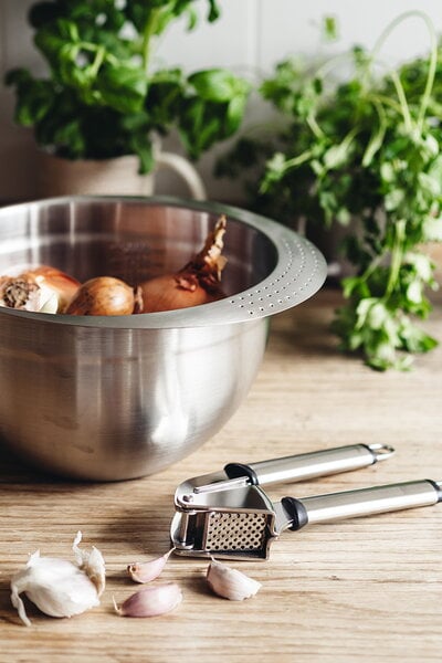 Cookware, Steely garlic press, 18 cm, Silver