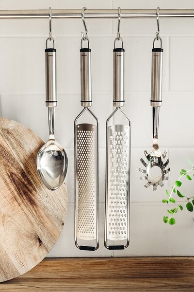 Cookware, Steely grater, coarse, 37 cm, Silver