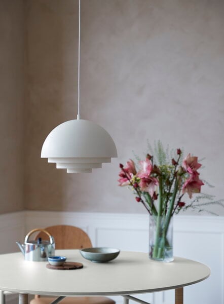 Pendant lamps, Milieu Colour Mini pendant, clear white, White