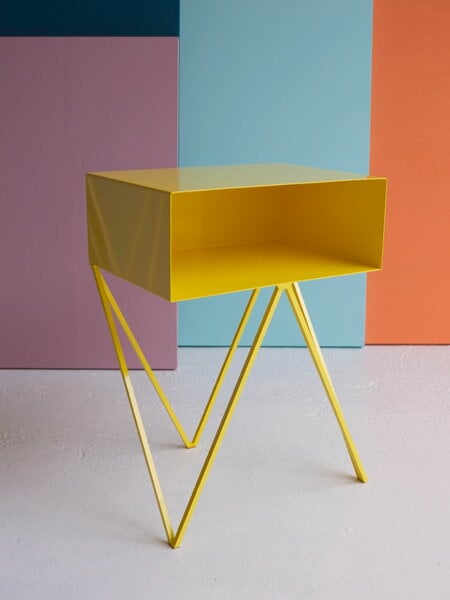 Side & end tables, Robot side table, yellow, Yellow