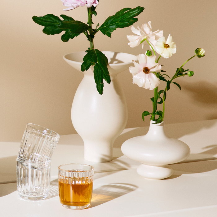 Iittala Transparent Glass Kähler White