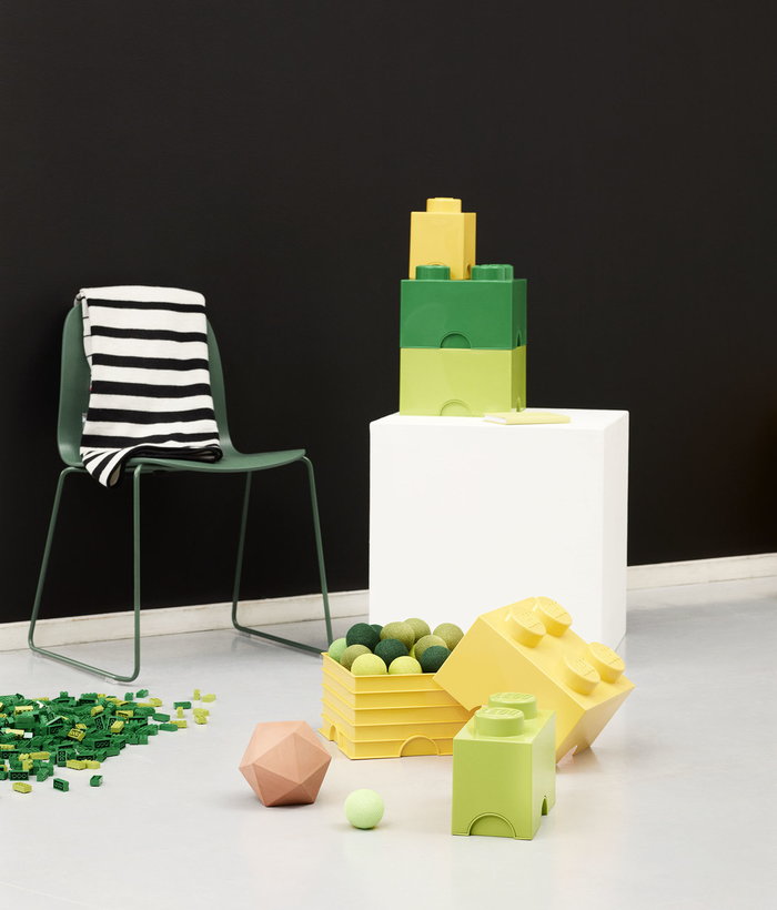 Lastenhuoneet Säilytys Room Copenhagen Green Plastic Yellow Muuto