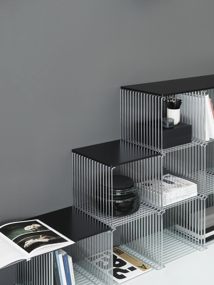 Säilytys Montana Furniture Silver Chrome