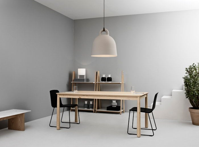 Olohuoneet Ruokailutilat Normann Copenhagen Beige Metal White Wood Ash