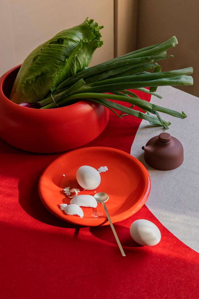 Kattaus Design House Stockholm Red Ceramic ferm LIVING Gold Brass Hem Orange Marimekko Natural Cotton Raawii