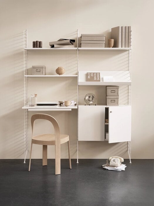 StringSystem String Furniture White Wood Metal