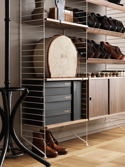 StringSystem String Furniture Natural Wood Walnut