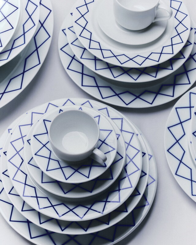 Alessi La Bella Tavola and My Beautiful China plate, 27 cm, white