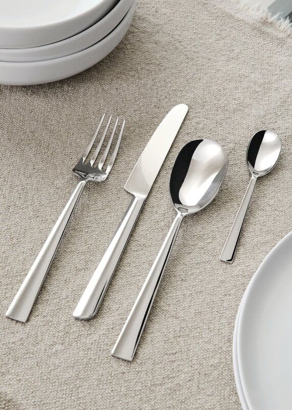 Alessi Set di posate Asta, 24 pz, acciaio inossidabile, immagine decorativa