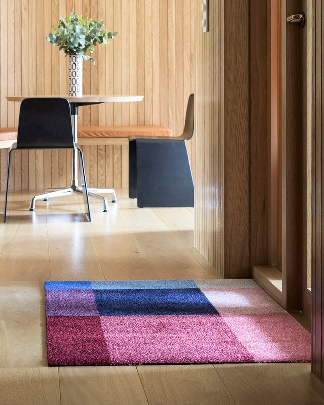 Heymat Mix door mat, 85 x 115 cm, berry, decoration image