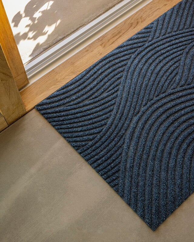 Heymat Sjø  door mat, 60 x 90 cm, blue, decoration image