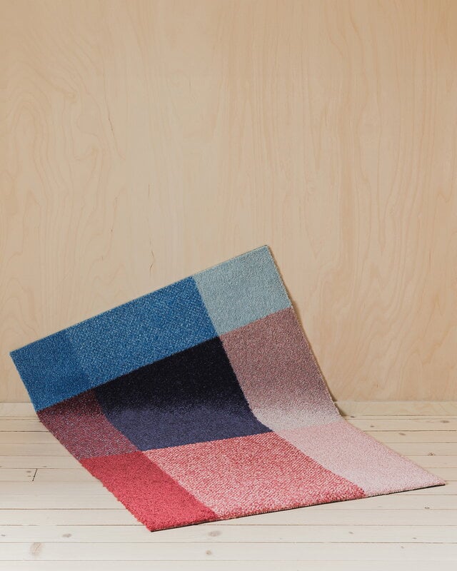 Heymat Mix door mat, 85 x 150 cm, berry, decoration image