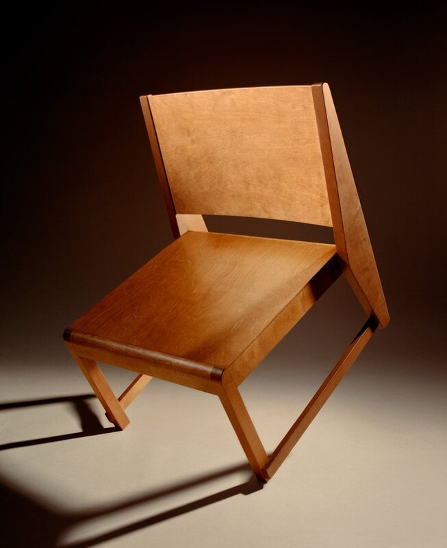 Frama Easy Chair 01 nojatuoli, lämmin ruskea koivu, näkymä 9