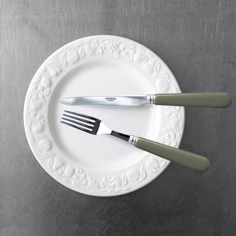 Sabre Paris Pop Unis dinner fork, asparagus, decoration image