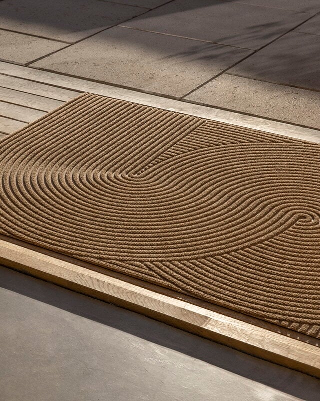 Heymat Sand door mat,  85 x 130 cm, beige, decoration image