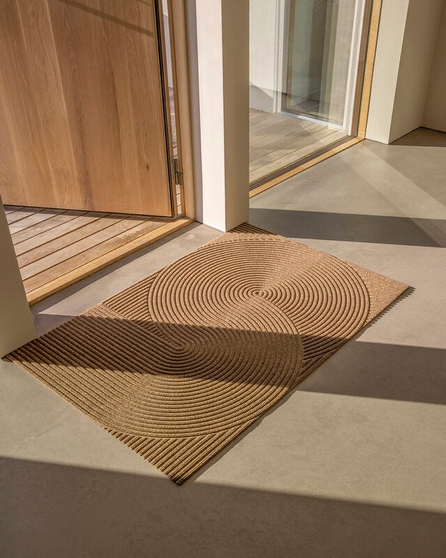 Heymat Sand door mat,  85 x 130 cm, beige, decoration image