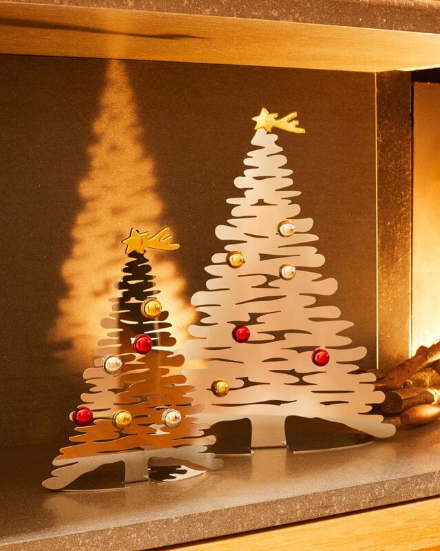 Alessi Bark for Christmas koristekuusi, 45 cm, teräs, sisustuskuva
