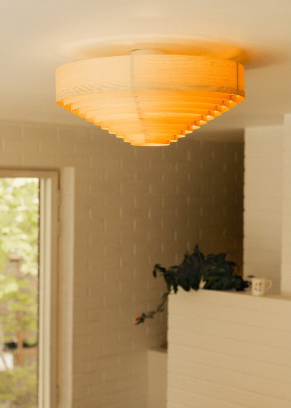Vaarnii 1005 Hans ceiling lamp, 55 cm, pine, decoration image