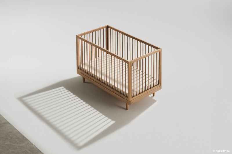 Nobodinoz Pure Evolving crib, oak, view 10