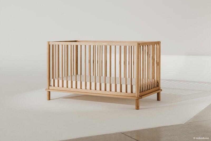 Nobodinoz Latitude Evolving crib, oak, view 12