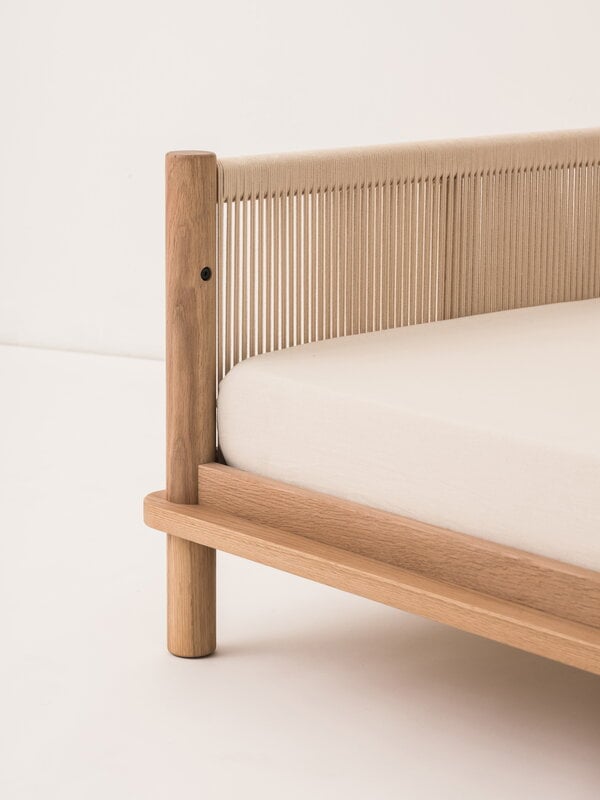 Nobodinoz Latitude Junior bed, 152  x 82  cm, oak, view 3