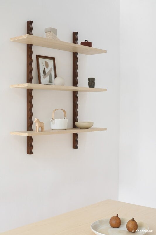 Nobodinoz Heju X Nobodinoz wall shelves, 3 shelves, view 6