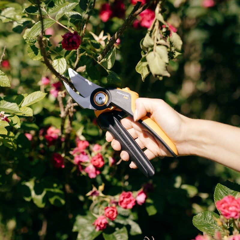 Fiskars X-Series pruner, bypass, M, P921, decoration image