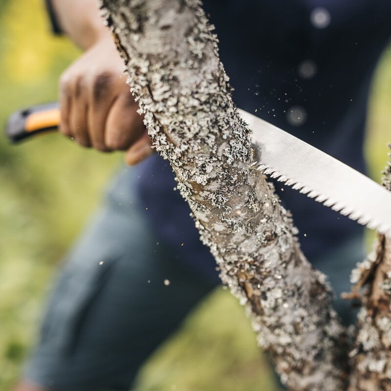 Fiskars Plus folding saw SW69, 21 cm, decoration image
