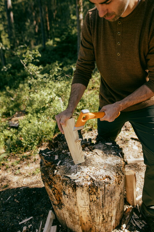 Fiskars X-Series ultra light hiking axe X13, XXS, decoration image