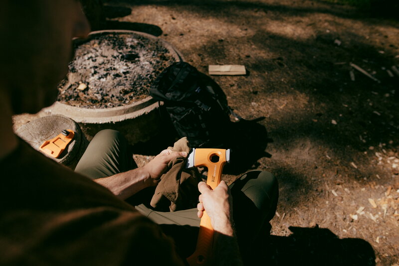 Fiskars X-Series ultra light hiking axe X13, XXS, decoration image
