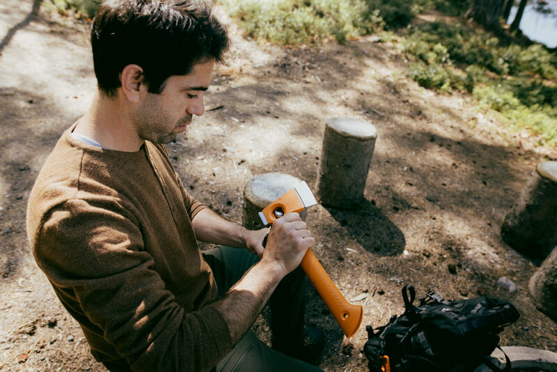 Fiskars X-Series ultra light hiking axe X13, XXS, decoration image
