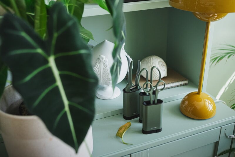 Fiskars Set completo per la cura delle piante, 3 pezzi, verde - nero, immagine decorativa