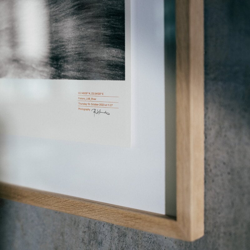 Fiskars LAB Fiskars LAB wall poster, 50 x 70 cm, River, decoration image
