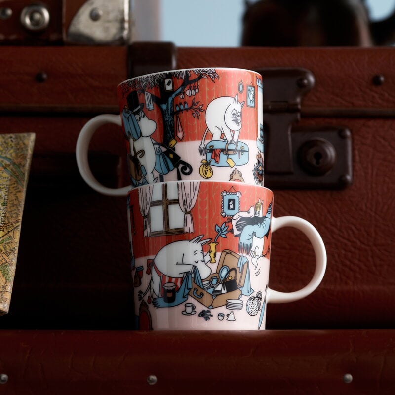 Moomin Arabia Moomin mug, Holiday Rush, decoration image