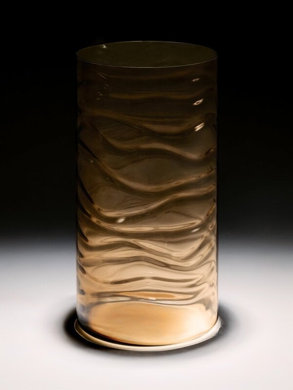 Iittala Unda vase, 400 mm, dusk, limited edition, view 2