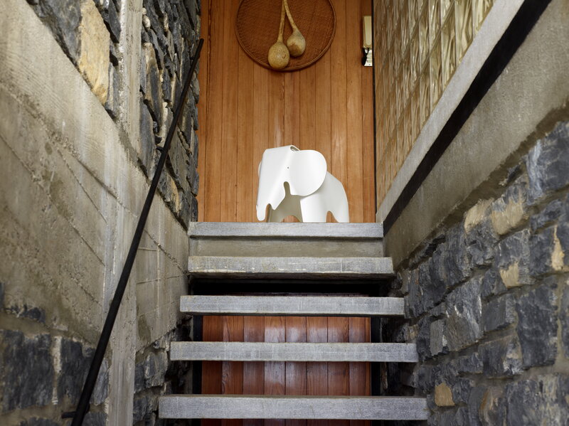 Vitra Eames Elephant, weiß RE, dekorationsbild