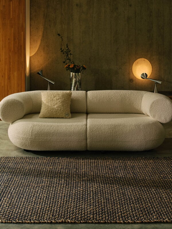 Tom Dixon Weave rug, blue, decoration image