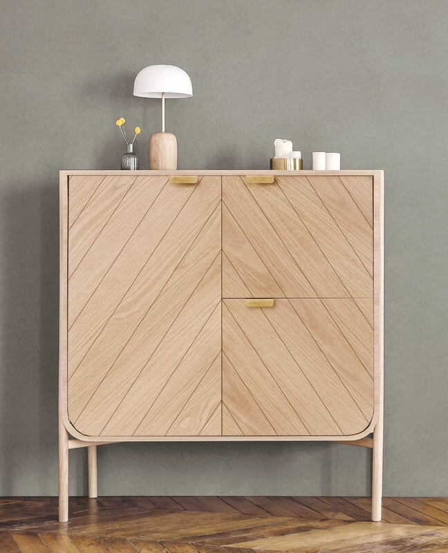 Hartô Marius cabinet, oak, view 2