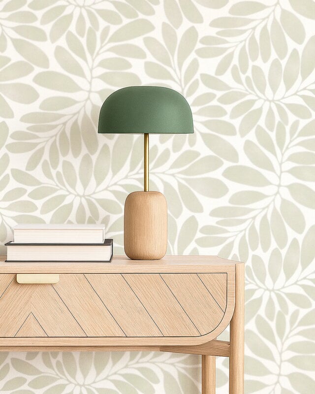 Hartô Nina pöytävalaisin, ash green, näkymä 2
