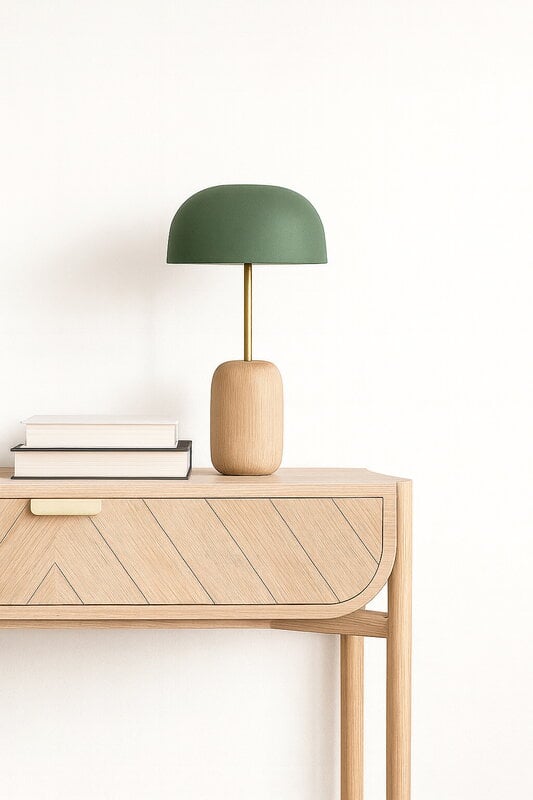 Hartô Nina pöytävalaisin, ash green, näkymä 6