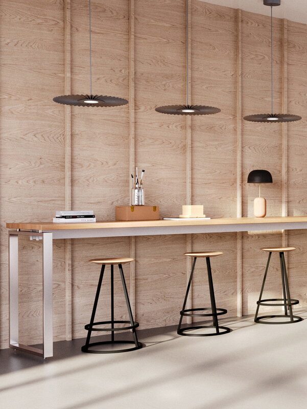 Hartô Carmen pendant, 2025 version, 50 cm, slate grey, decoration image