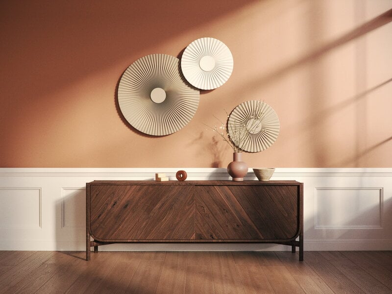Hartô Carmen wall lamp, 2025 model, 50 cm, white, decoration image