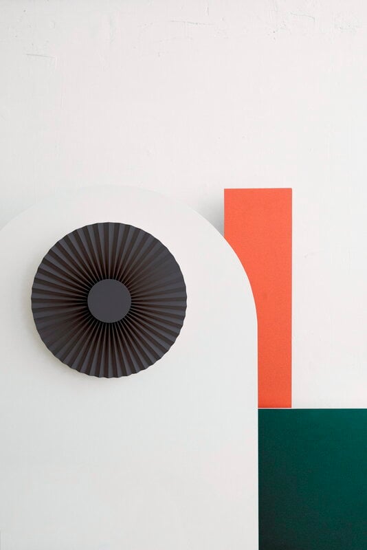 Hartô Carmen wall lamp, 2025 model, 50 cm, slate grey, decoration image