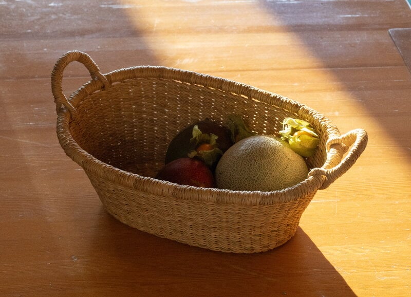Mifuko Bolga basket, S, natural, view 2